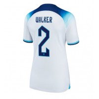 England Kyle Walker #2 Fotballklær Hjemmedrakt Dame VM 2022 Kortermet